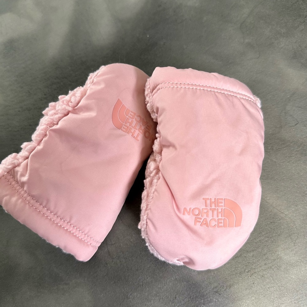 The North Face Kids Pink Mittens